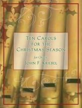 Ten Carols for the Christmas Season Organ sheet music cover